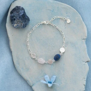 Estetický náramek Lapis Lazuli s Růženínem