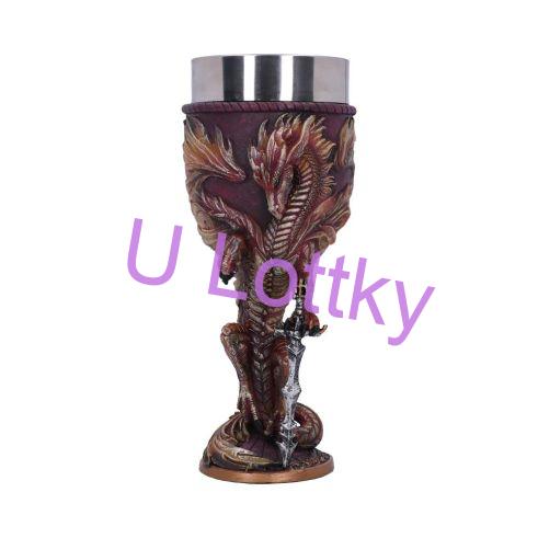 POHÁR Ohnivý Drak s mečem