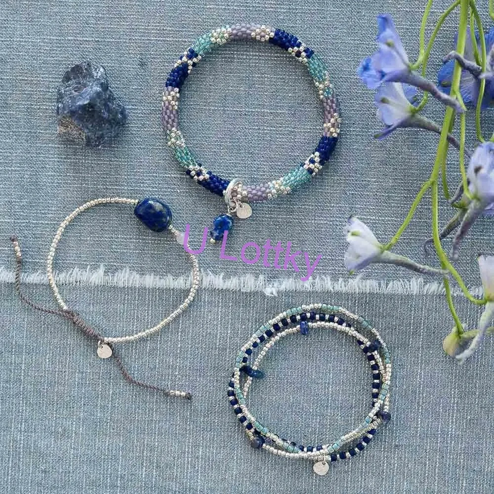 Umělecký Lapis Lazuli náramek