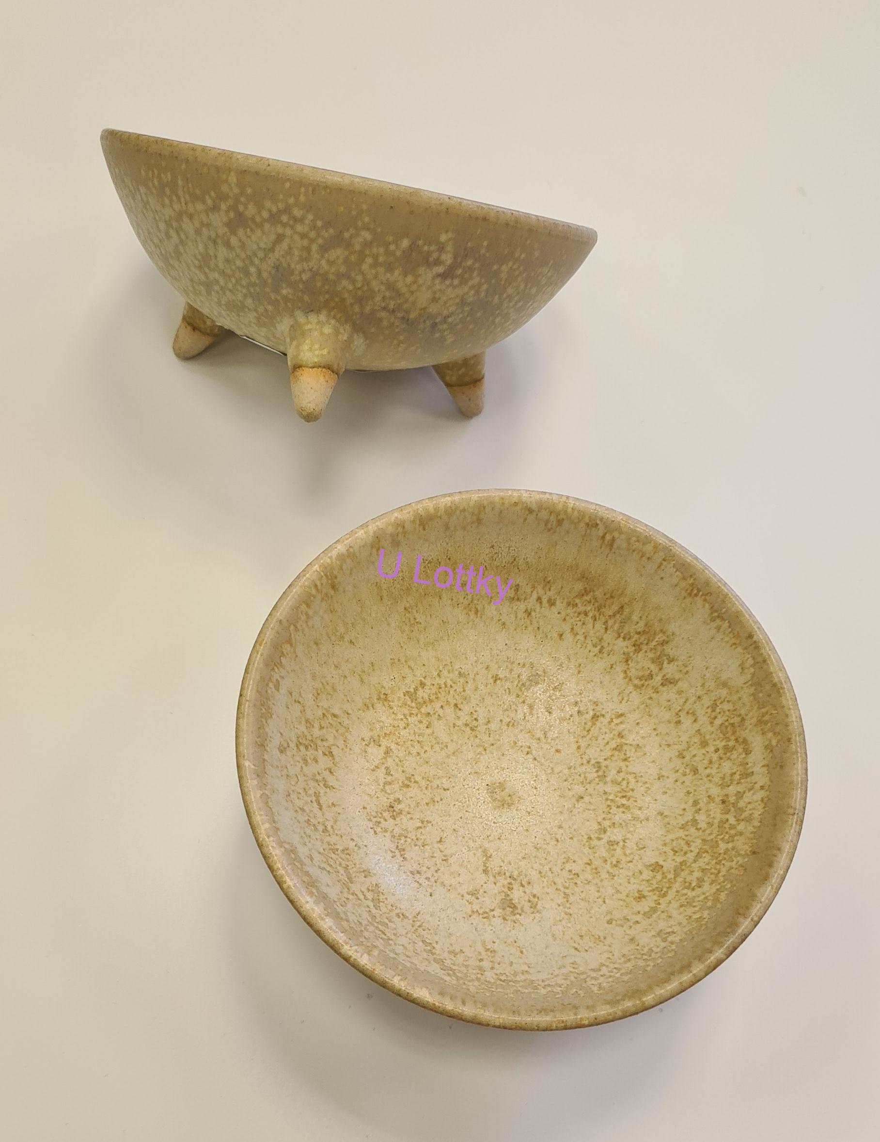 Kadidelnice keramická, miska béžová