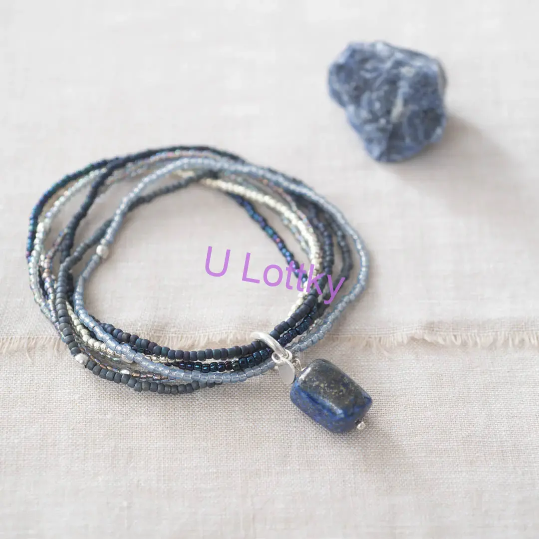 Nirmala Lapis Lazuli stříbrný