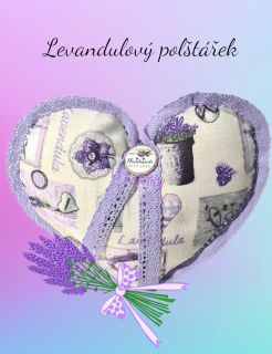 Levandulové srdíčko